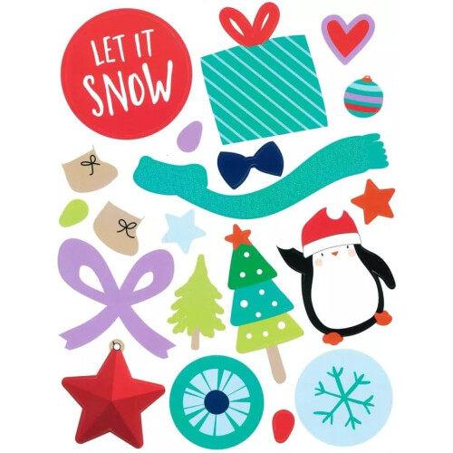 Christmas Colouring & Sticker Festive Activity Large Book 1
