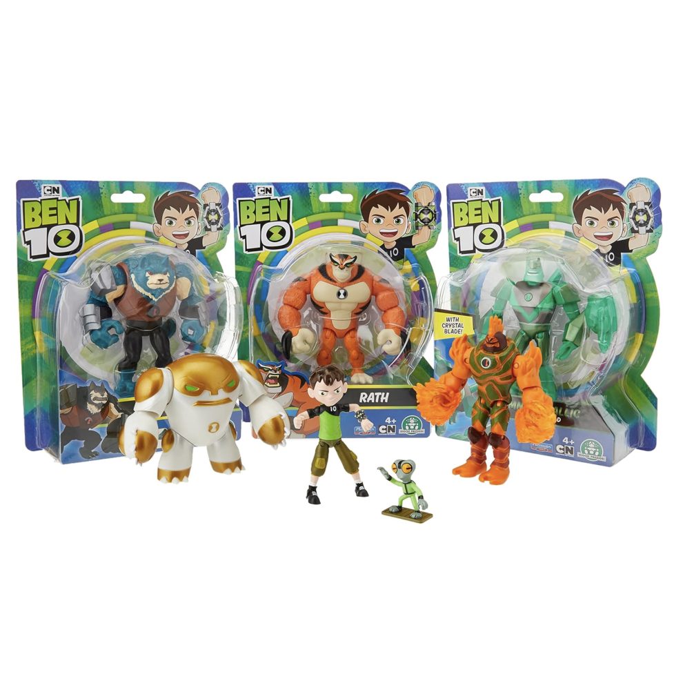 Ben 10 Action Figure 6 Pack Figures Random selected from the universe