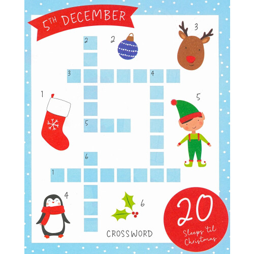Countdown bis Weihnachten Adventskalender 1
