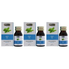 Hemani Mint Herbal Oil 30ml Pack Of 3 |Mouth Breath Freshener |Reduce Swelling & Pain |Improve Blood Flow of Veins |Aromatherapy Oil