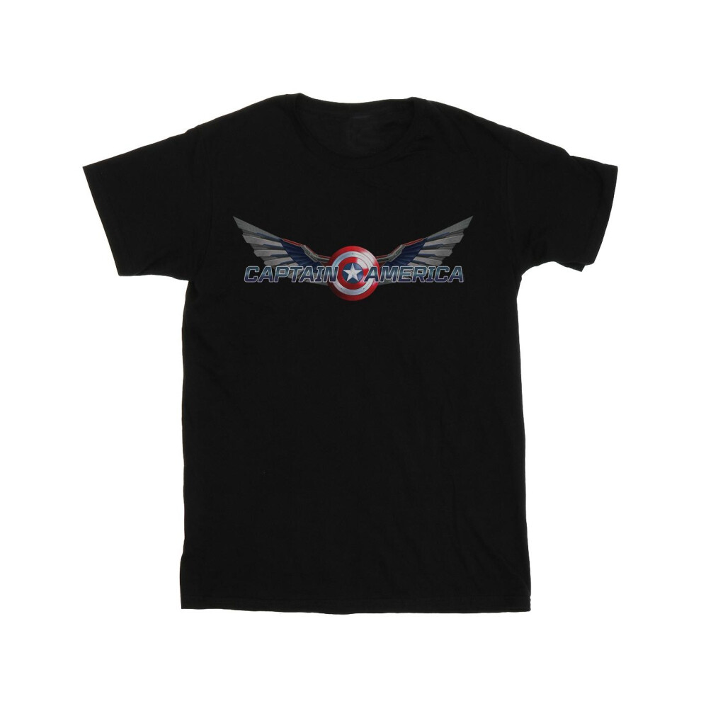 Falcon And The Winter Soldier Captain America Logo T-Shirt