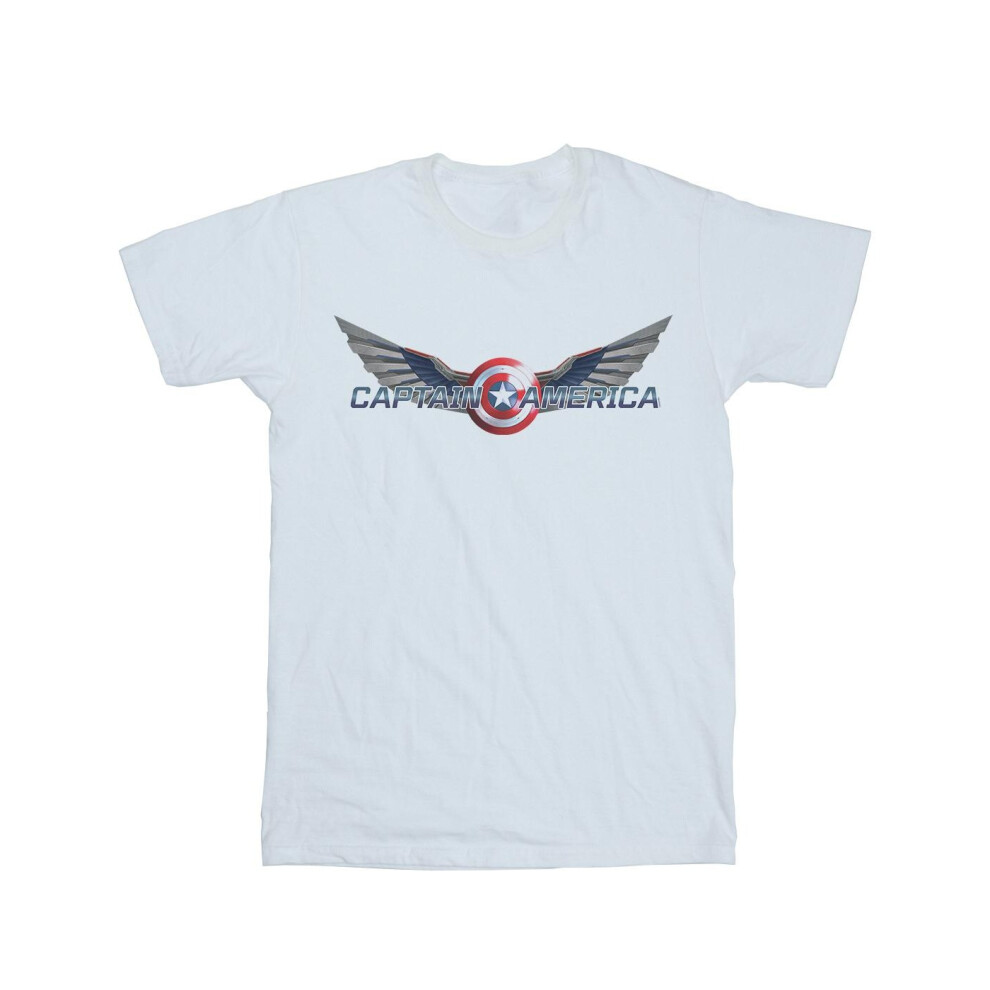 Falcon And The Winter Soldier Captain America Logo T-Shirt