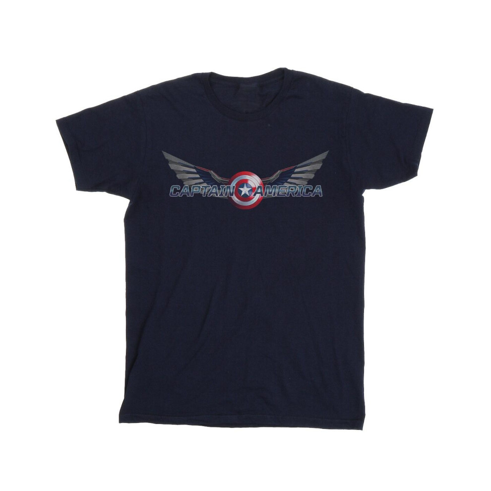 Falcon And The Winter Soldier Captain America Logo T-Shirt