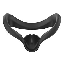 Silicone VR Face Cover Compatible for Quest 2 Headset Glasses Anti-Sweat Waterproof Replacement Face Pad Eye Padding Cover