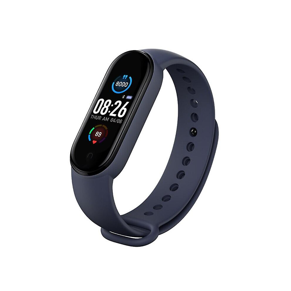 (Blue) Smart Watch Band Heart Rate Blood Pressure Monitor Tracker Fitness Wristband Smartband Bracelet Blue 779747653601