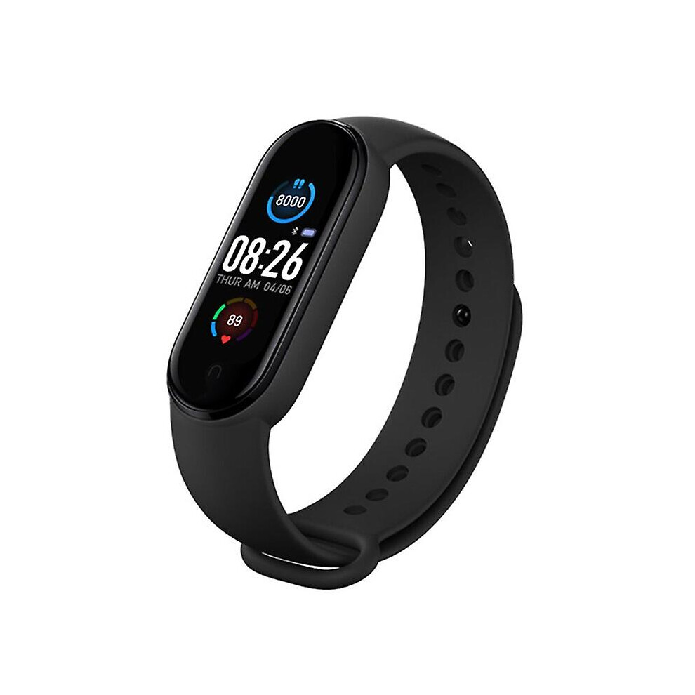(Black) Smart Watch Band Heart Rate Blood Pressure Monitor Tracker Fitness Wristband Smartband Bracelet Black 779747645729