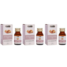 Hemani Bitter Almond Herbal Oil 30ml Pack Of 3 |Smoothens & Softens Skin |Nourishes Dry & Irritated Skin |Multipurpose Massage Oil |Face & Body