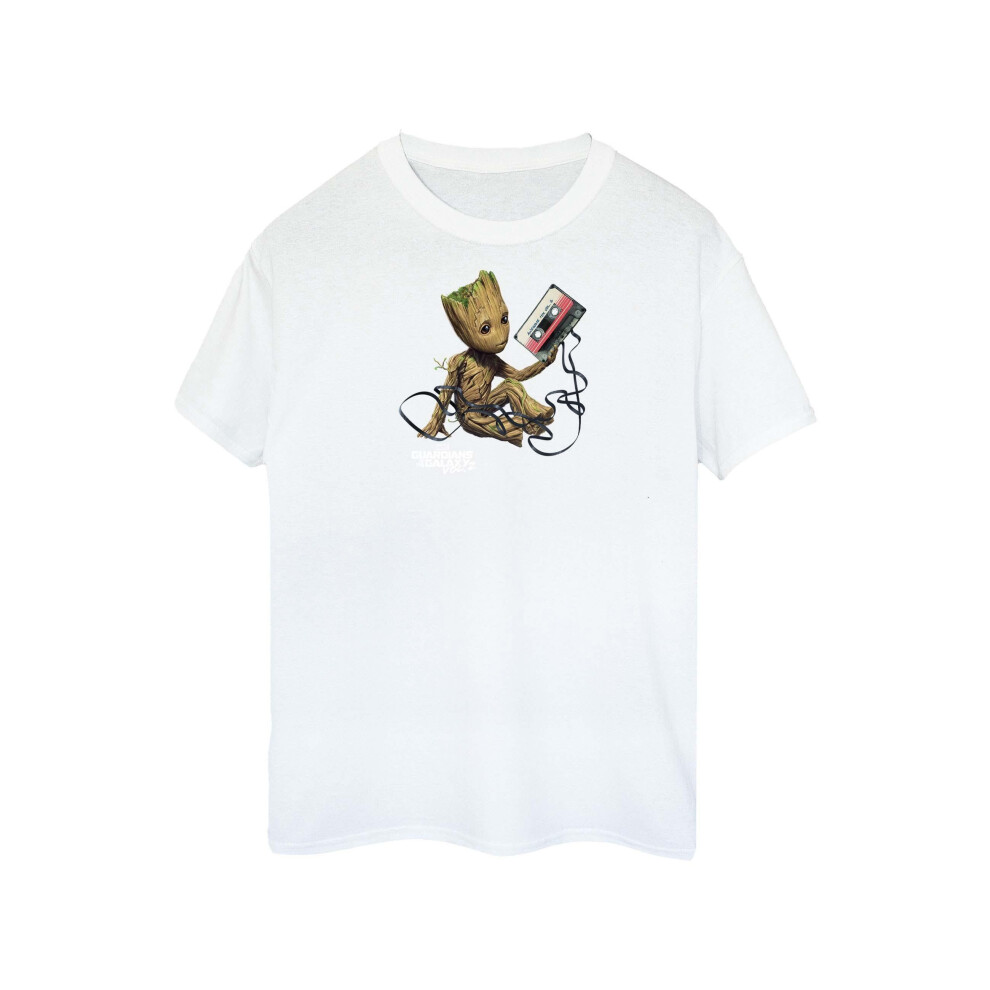 Guardians Of The Galaxy Groot Tape Cotton T-Shirt