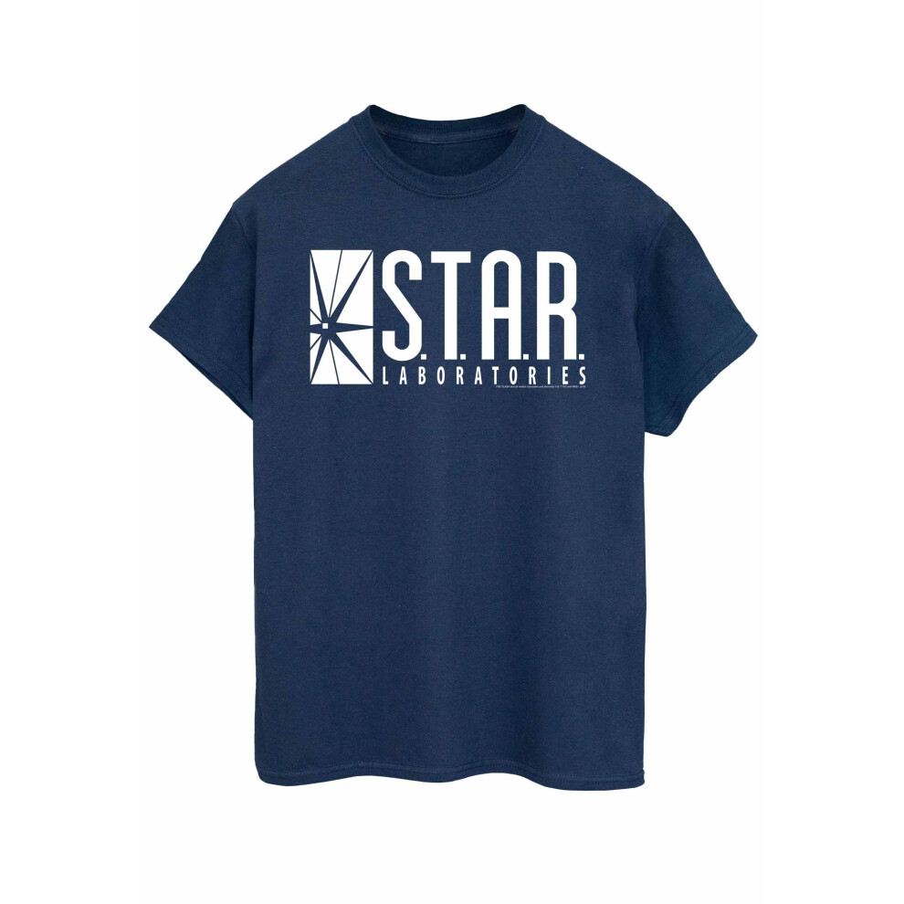 The Flash STAR Labs Cotton Boyfriend T-Shirt