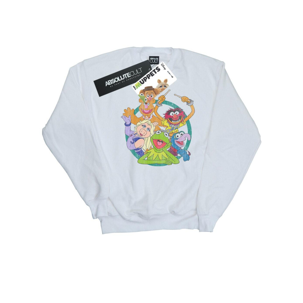 The Muppets Group Circle Sweatshirt