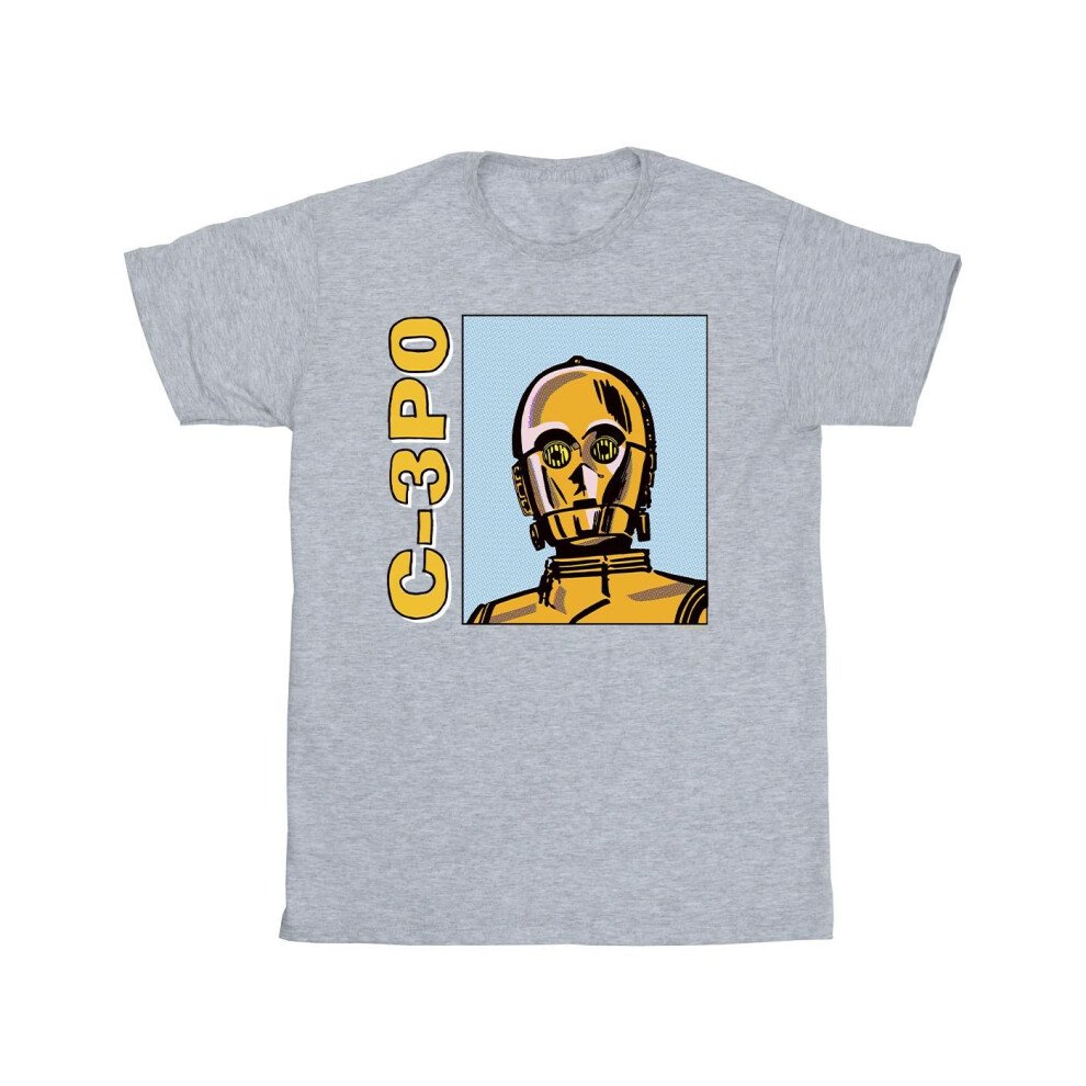 C3PO Line Art T-Shirt