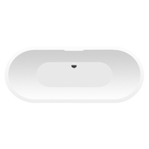 1415mm Freestanding Modern Double Ended Bath - Manhattan by Voda Design. 2