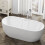 1415mm Freestanding Modern Double Ended Bath - Manhattan by Voda Design. 2