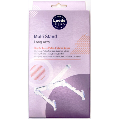 (Clear, Long Arm) Multi Stand : Adjustable Display Stand 2
