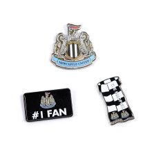 Newcastle United Three Badge Set