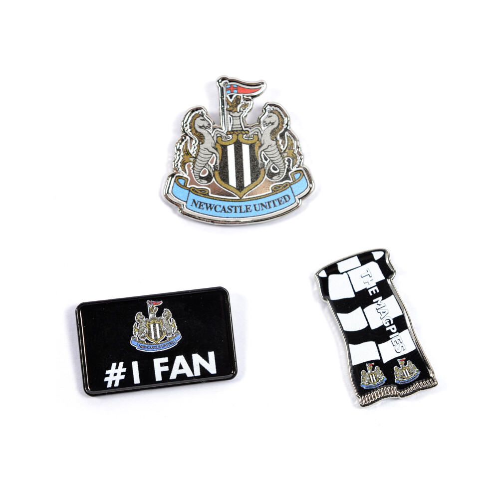 Newcastle United Fc Newcastle United Three Badge Set