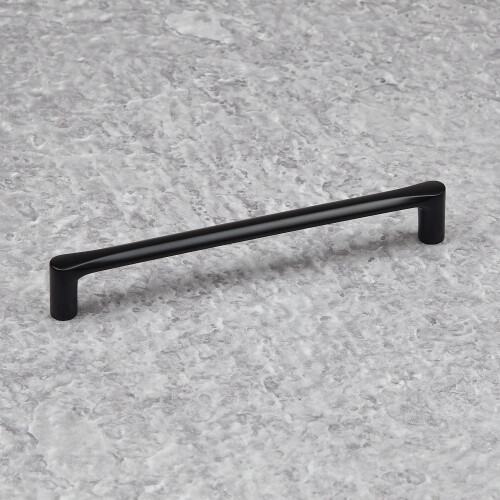 Matt Black Cupboard Bar Handle 160mm Centres 1