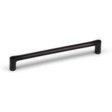 Matt Black Cupboard Bar Handle 160mm Centres