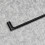 Matt Black Cupboard Bar Handle 160mm Centres 9