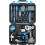 Tool Kit: DEKO Drill Set with Cordless Drill, Tool Kit Set Box 8