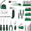 Tool Kit: DEKO Drill Set with Cordless Drill, Tool Kit Set Box 3