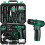 Tool Kit: DEKO Drill Set with Cordless Drill, Tool Kit Set Box 1