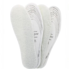 Shoe Insoles Insert x4 Fleece Thermal Mens Women UK 3-11