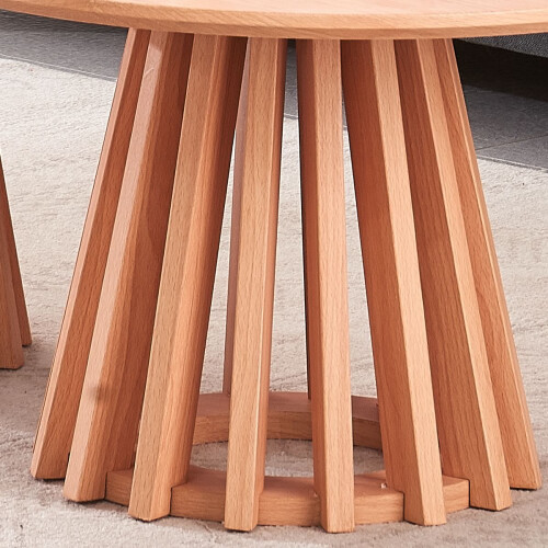WWE Catalina Wood Grain Effect Coffee Table Twin Set 1
