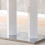 WWE Frias 120cm High Gloss White Modern Dining Table 3
