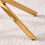 WWE Amara 100cm Round Glass Dining Table With Gold Legs 3