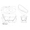 Barcena Matt White Freestanding Stone Bath 1870mm 4
