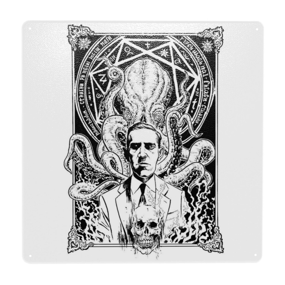 Whibos (Lovecraft And Cthulhu=8582) Metal Tin Sign 12X12" Wall Décor Cafe Bar Beer Pub Signs Christmas Gift