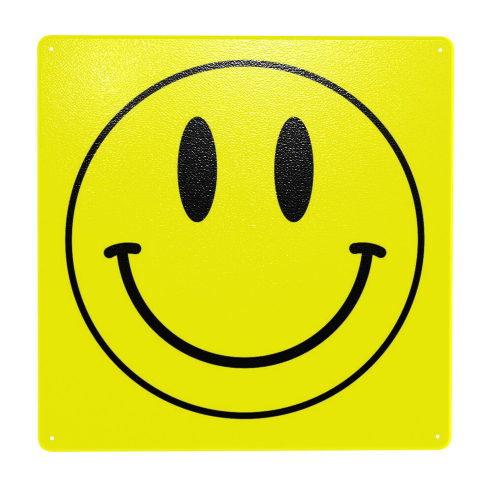 Whibos (Acid House Smile Face=4656) Metal Tin Sign 12X12" Wall Décor Cafe Bar Beer Pub Signs Christmas Gift