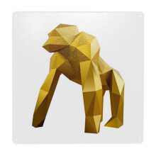 (Gold Origami Gorilla=8500) Metal Tin Sign 12x12" Wall Décor Cafe Bar Beer Pub Signs Christmas Gift
