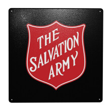 (The Salvation Army Logo =9258) Metal Tin Sign 12x12" Wall Décor Cafe Bar Beer Pub Signs Christmas Gift