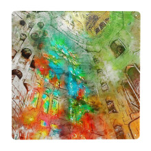 (Barcelona, Sagrada Familia=7017) Metal Tin Sign 12x12" Wall Décor Cafe Bar Beer Pub Signs Christmas Gift