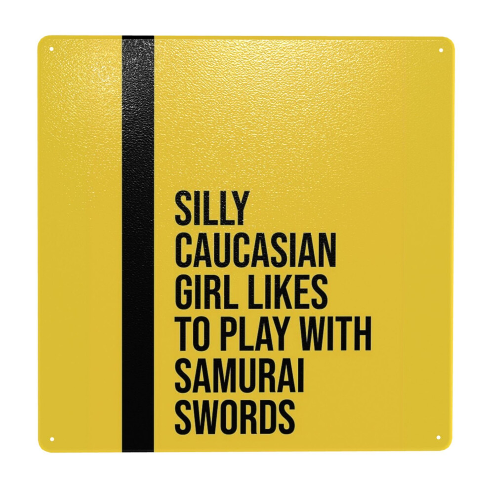 (Minimalist By Kill Bill=10636) Metal Tin Sign 12x12" Wall Décor Cafe Bar Beer Pub Signs Christmas Gift