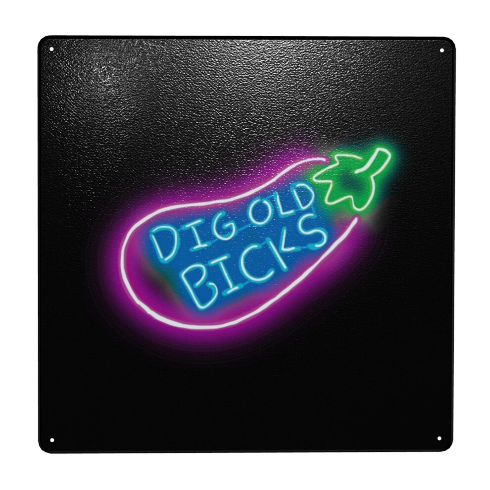 Whibos (Dig Old Bicksdig Old Bicks=4014) Metal Tin Sign 12X12" Wall Décor Cafe Bar Beer Pub Signs Christmas Gift