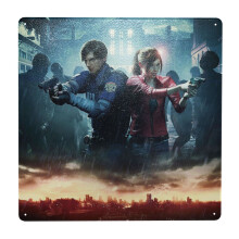 (Resident Evil 2=1527) Metal Tin Sign 12x12" Wall Décor Cafe Bar Beer Pub Signs Christmas Gift