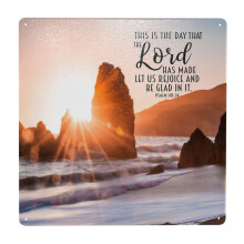 (This Is The Day The Lord Has Made=3147) Metal Tin Sign 12x12" Wall Décor Cafe Bar Beer Pub Signs Christmas Gift