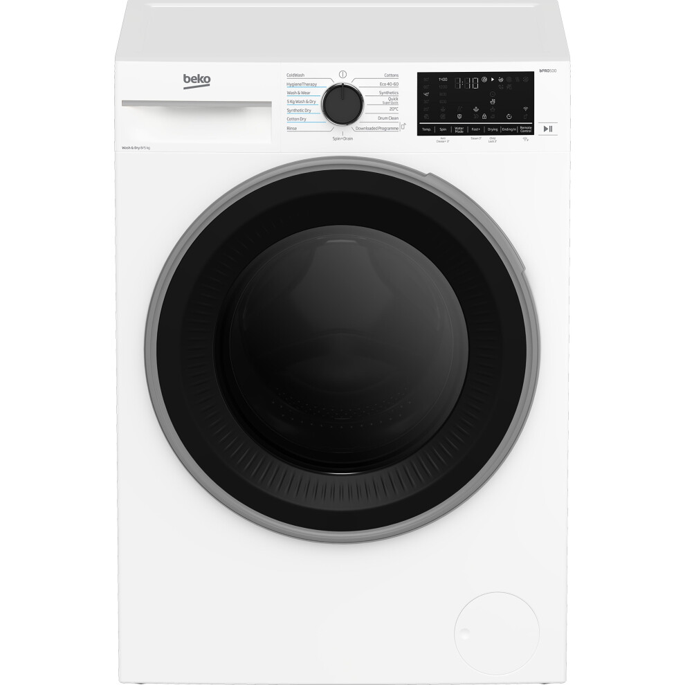 Beko 8Kg / 5Kg Washer Dryer - White - D Rated