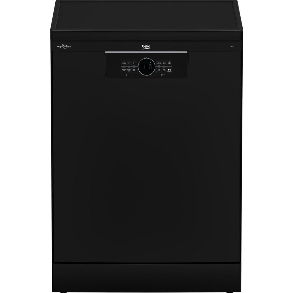 Beko b300 Standard Dishwasher - Black - D Rated