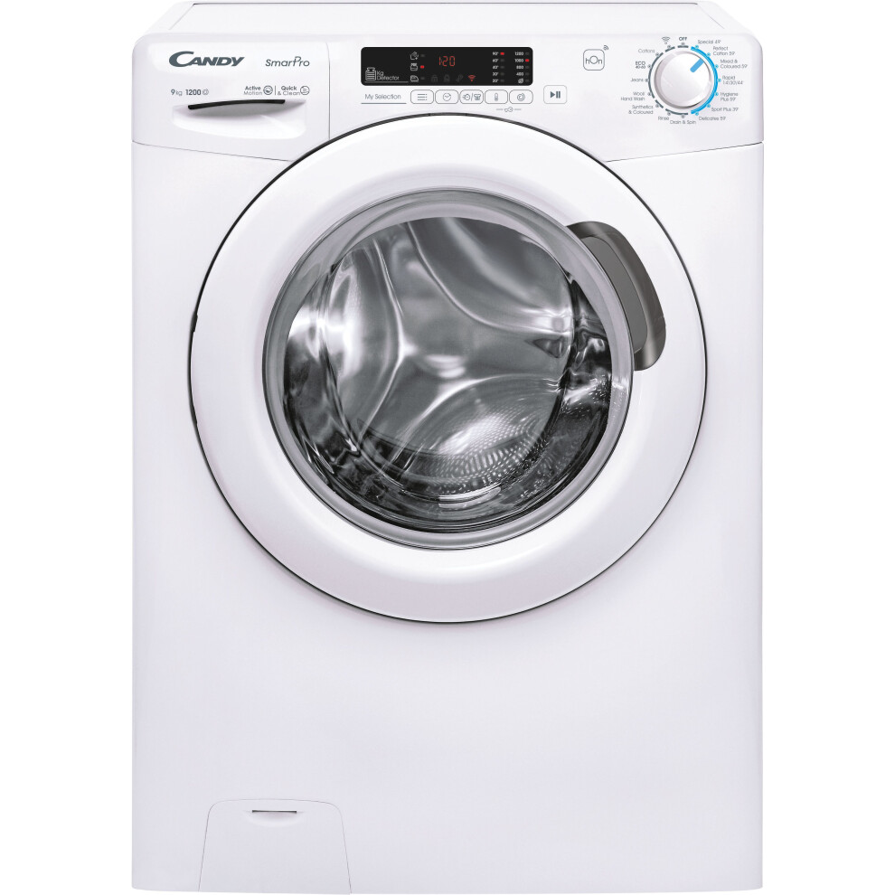 Candy Smart Pro CH293DW4/1-80 9kg Washing Machine with 1200 rpm - White - B Rated