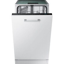 Samsung Series 5 Integrated Slimline Dishwasher - White Control Panel with Fixed Door Fixing Kit - D Rated