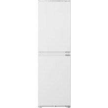 Fridgemaster Integrated 50/50 Frost Free Fridge Freezer with Sliding Door Fixing Kit - White - E Rated