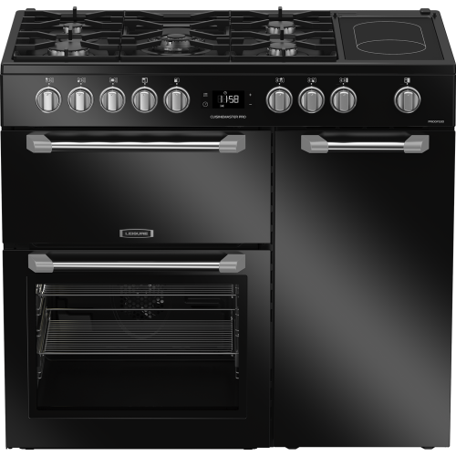 Leisure Leisure 100cm Dual Fuel Range Cooker - Black - A/A/A Rated