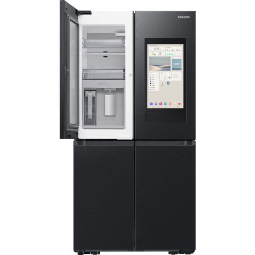 Samsung Family Hub American Fridge Freezer - Black - E Rated