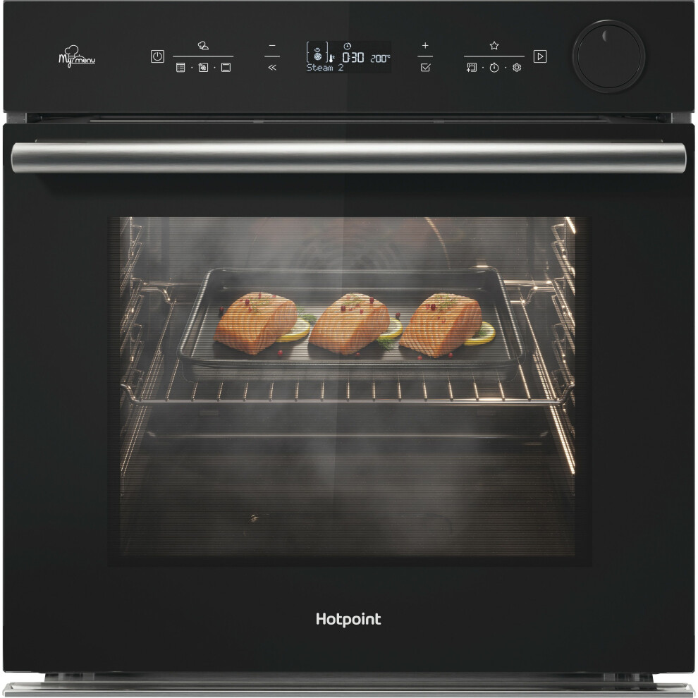 Hotpoint Class 4 Built In Electric Single Oven - Black - A+ Rated