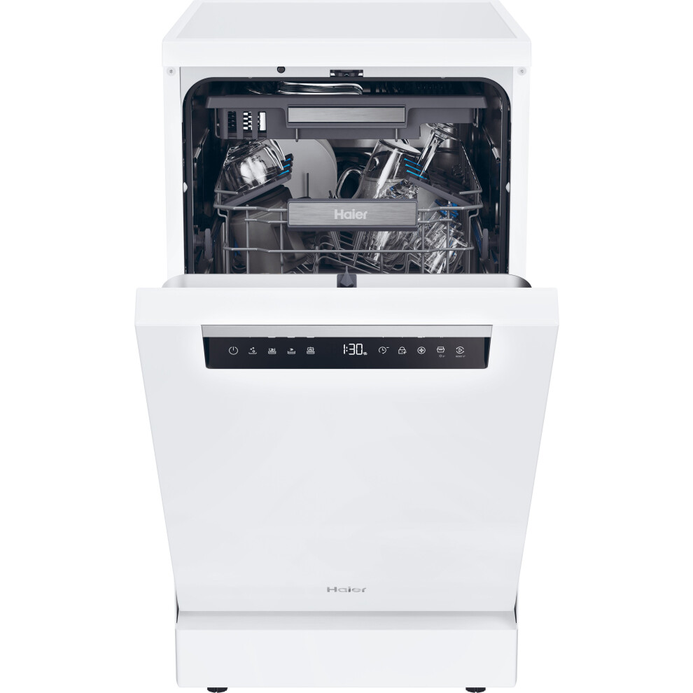 Haier I-Pro Shine Series 5 Slimline Dishwasher - C Rated White