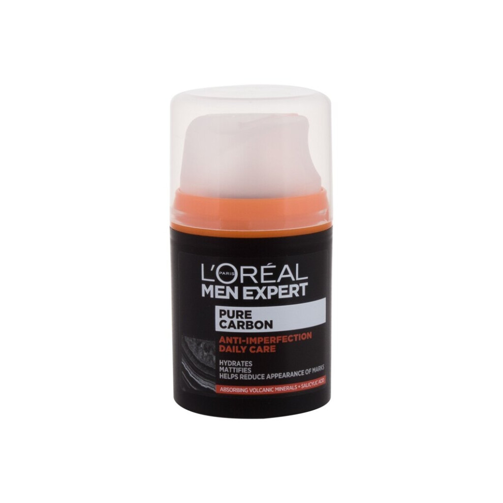 L'OrÃ©al Paris - Men Expert Pure Carbon Anti-Imperfection Daily Care - For Men, 50 ml